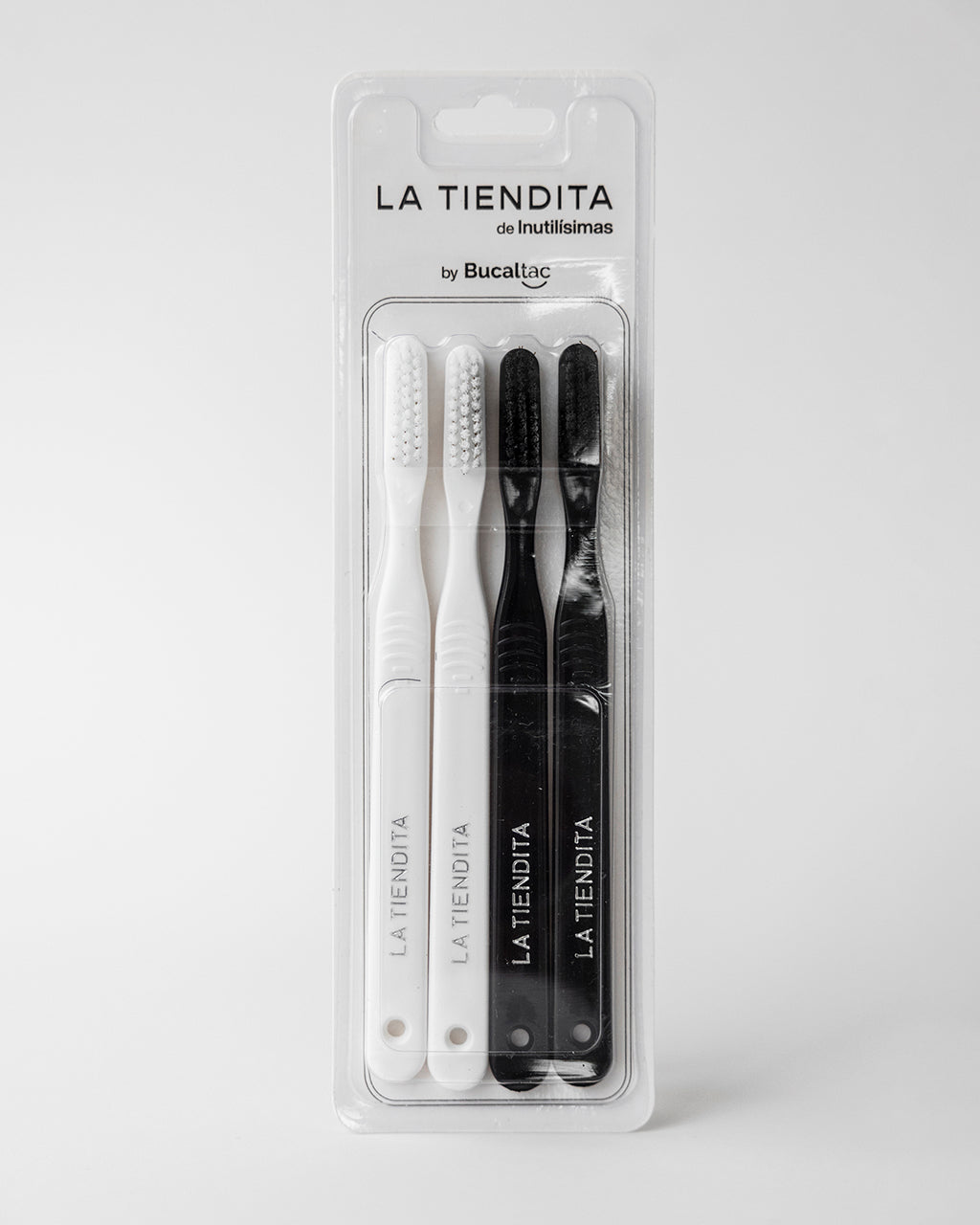 Pack cepillos x 4 Blanco & Negro