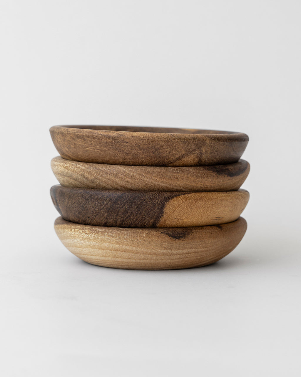 Platitos mini madera x 4