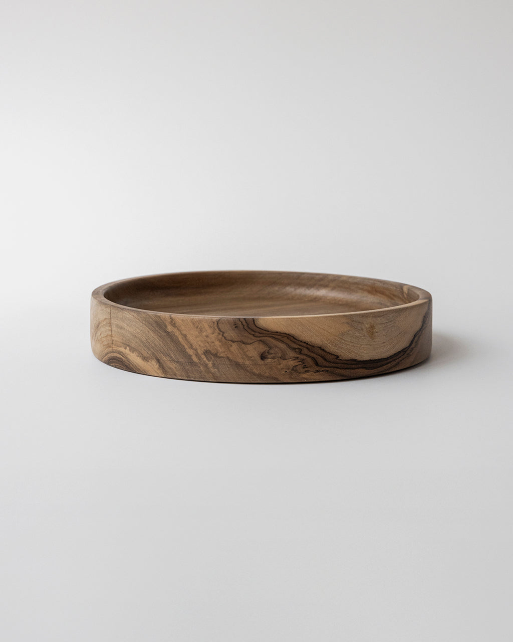 Plato hondo madera