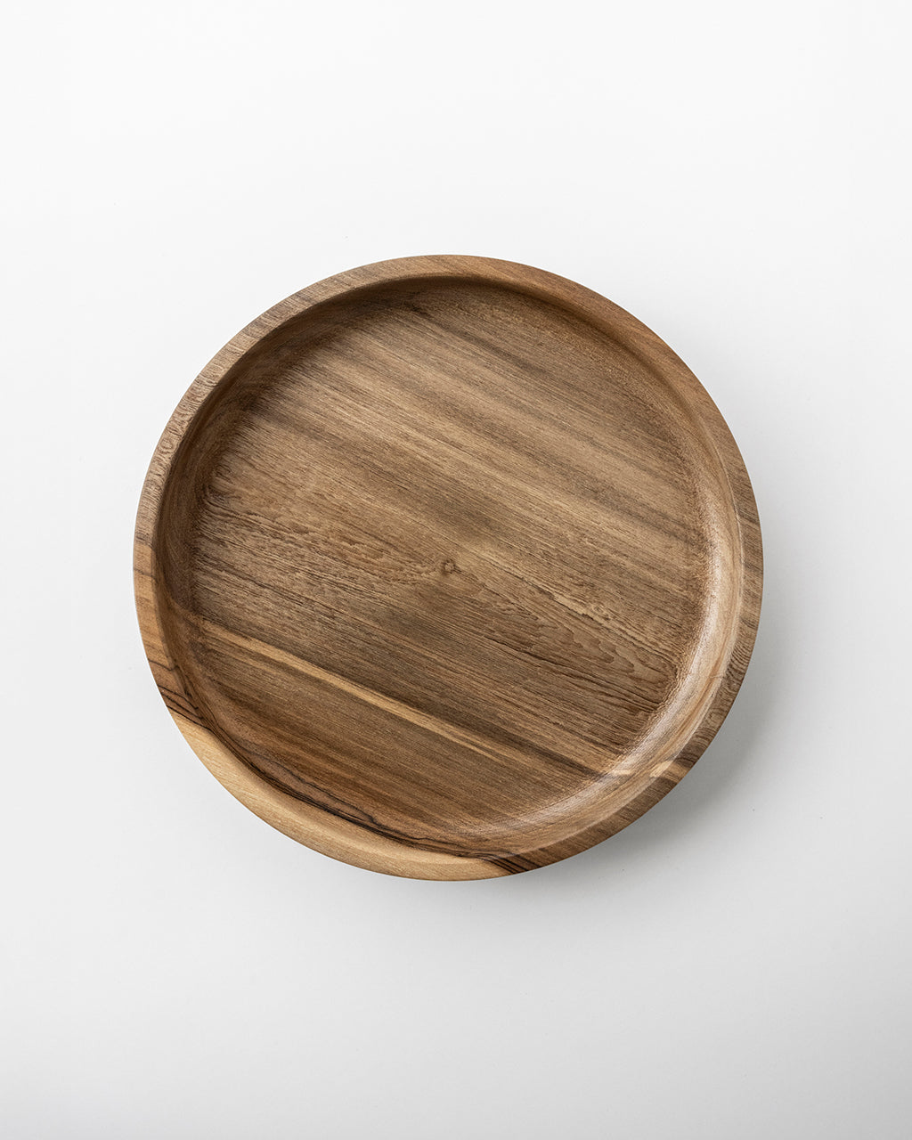 Plato hondo madera
