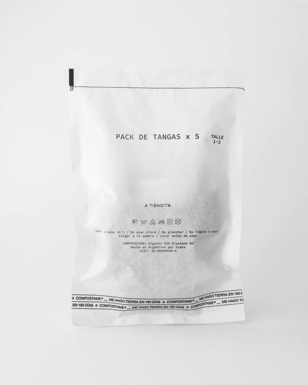 Pack de tangas x 5