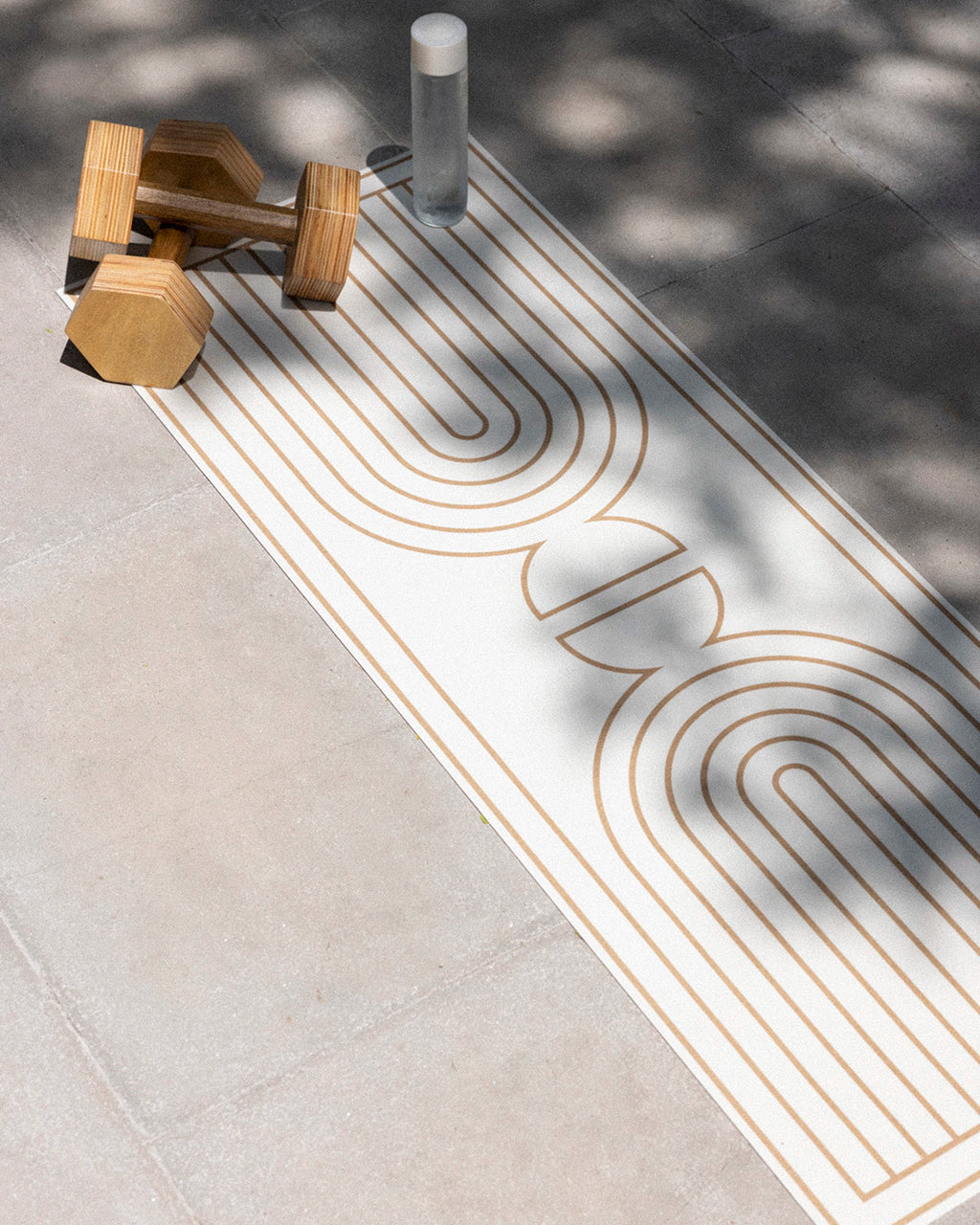 Alfombra vinílica LT dulce de leche